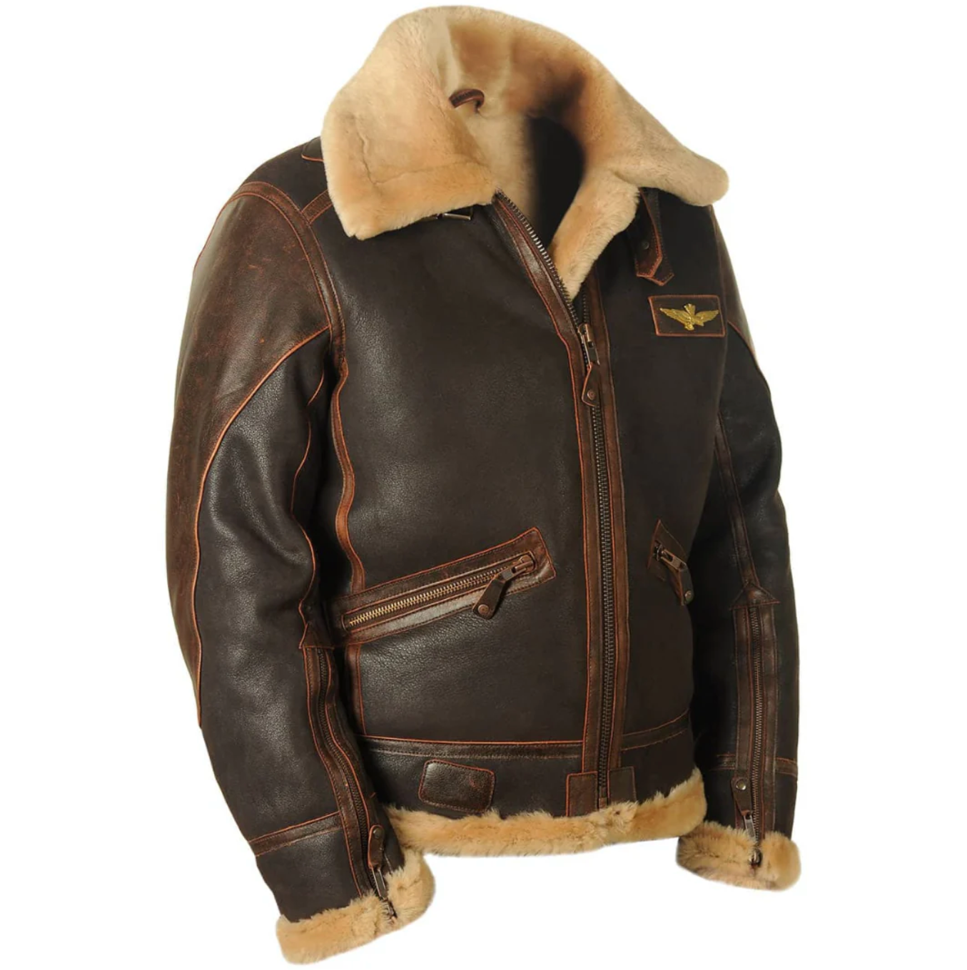 Giacca in pelle Maverick