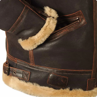 Giacca in pelle Maverick