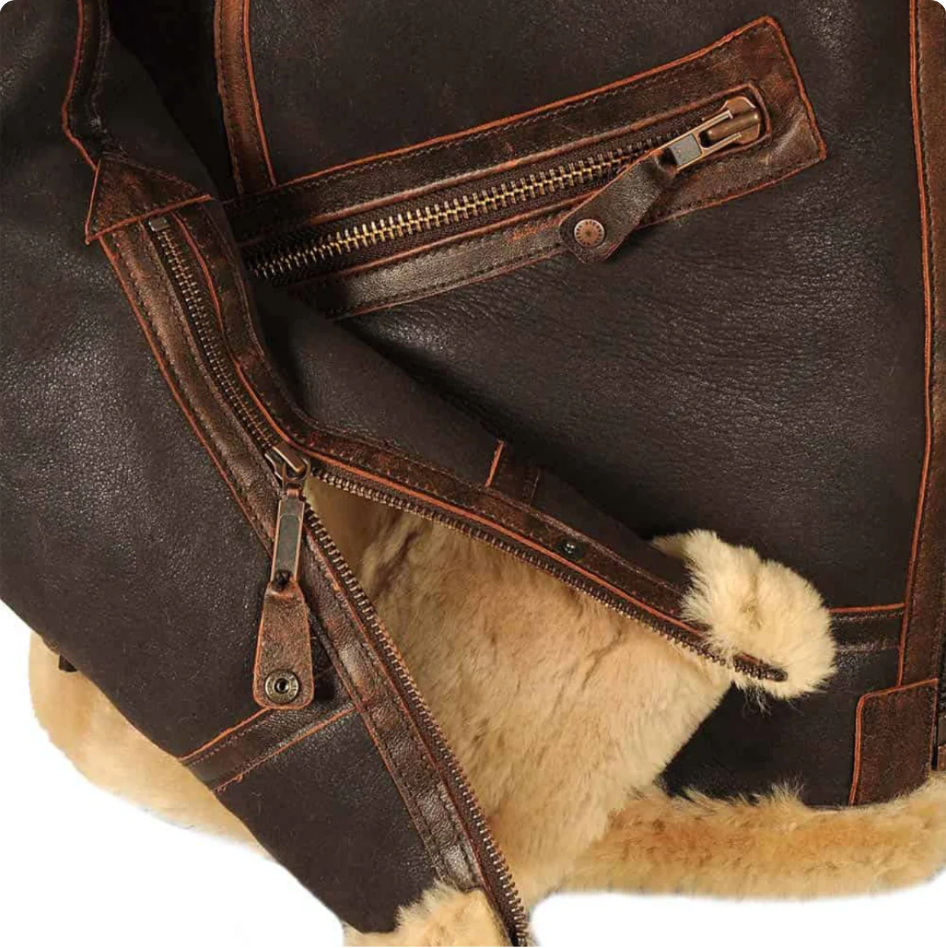 Giacca in pelle Maverick