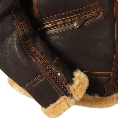 Giacca in pelle Maverick