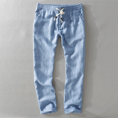 Pantaloni di lino casual Theodore Willow