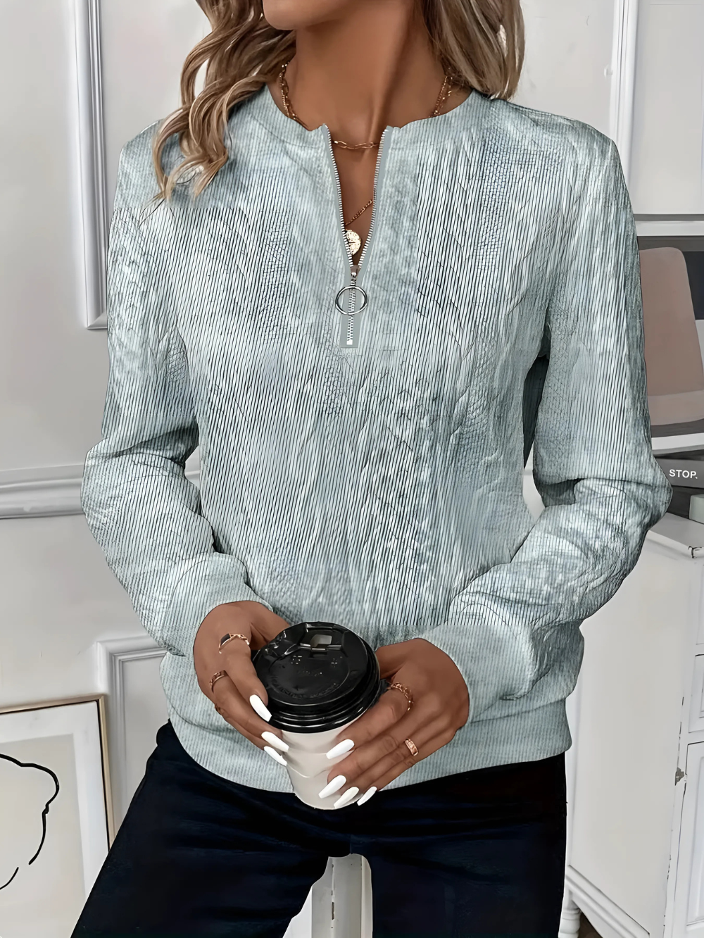 Emily™ | Maglione chic in maglia raffinata