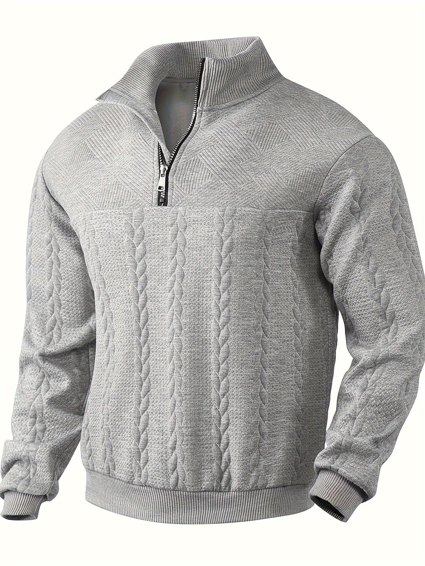 Raffaele | Maglione vintage da uomo con zip