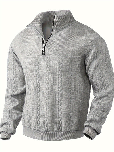 Raffaele | Maglione vintage da uomo con zip