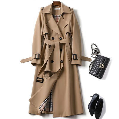 Vespera™ | Trench elegante e raffinato