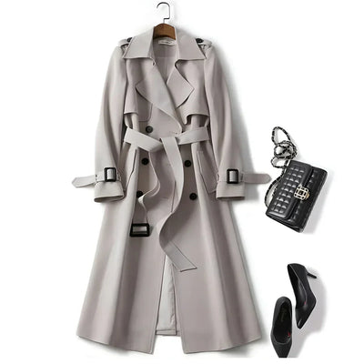 Vespera™ | Trench elegante e raffinato