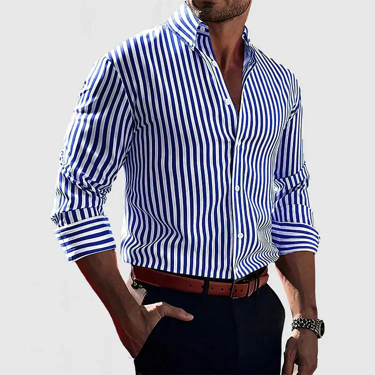 MIRAVO | Camicia Elegante Uomo Righe