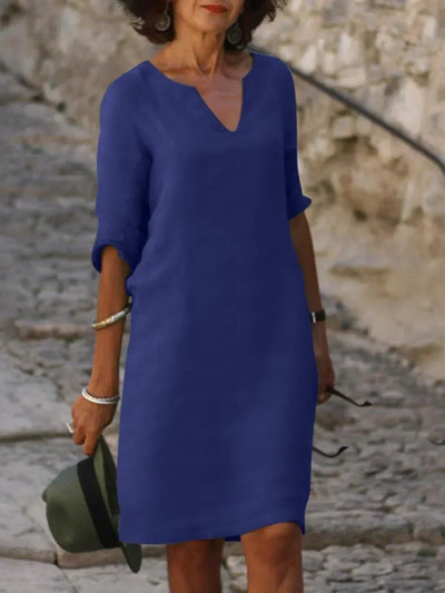 Giulia™ | Abito elegante con scollo a V