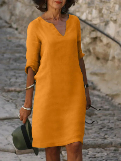 Giulia™ | Abito elegante con scollo a V