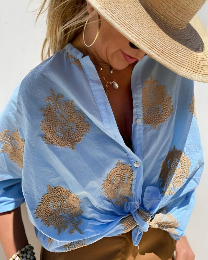 Simone™ - Camicetta Ibiza Stile Chic