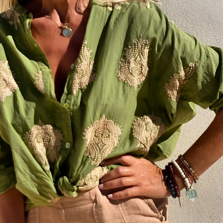 Simone™ - Camicetta Ibiza Stile Chic