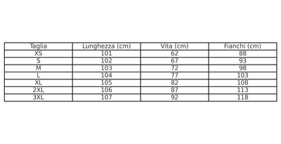 Calypso - Pantaloni a vita alta con gambe larghe e tasche con bottoni