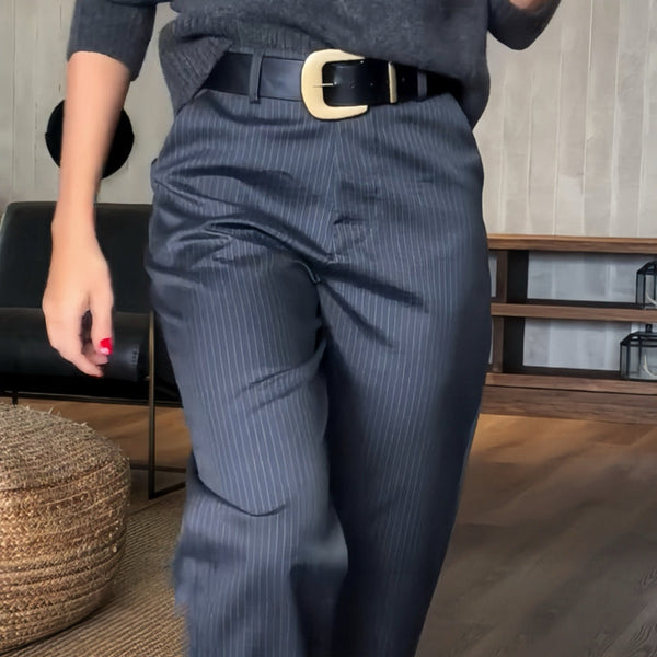 MATHILDA - PANTALONI DELLA TUTA A RIGHE