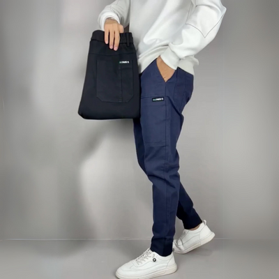 Vallier | Pantaloni cargo elasticizzati premium