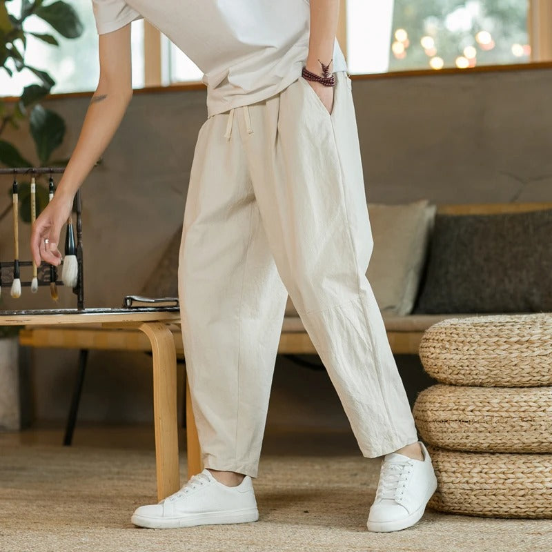 Meno | Pantaloni estivi in lino