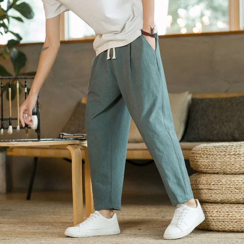 Meno | Pantaloni estivi in lino