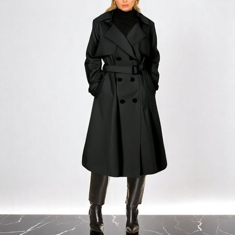 Vespera™ | Trench elegante e raffinato
